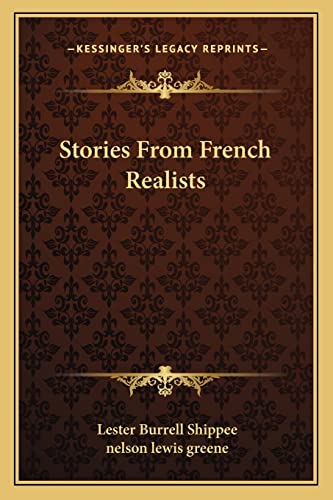 Stock image for Stories from French Realists for sale by THE SAINT BOOKSTORE