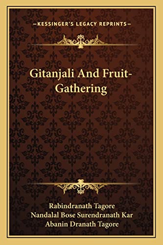 Beispielbild fr Gitanjali and Fruit-Gathering zum Verkauf von THE SAINT BOOKSTORE