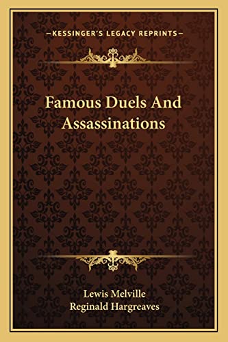 Stock image for Famous Duels And Assassinations for sale by Lucky's Textbooks