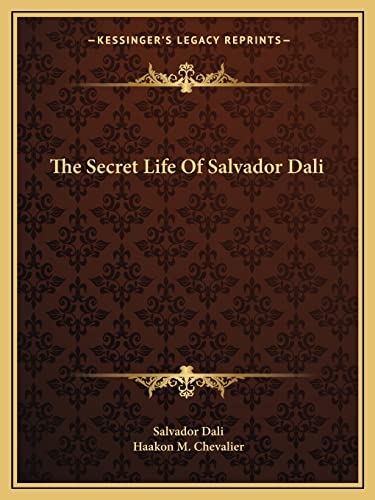 9781163173428: The Secret Life of Salvador Dali