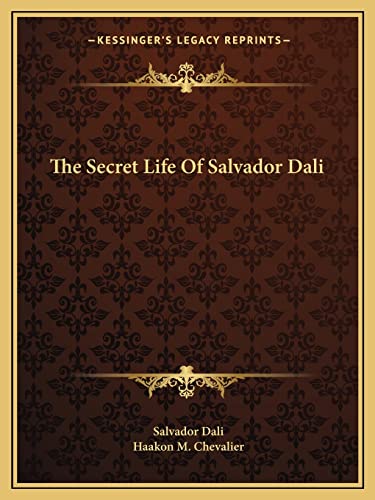 9781163173428: The Secret Life Of Salvador Dali