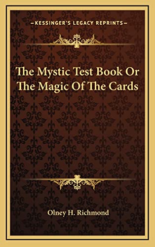 9781163199022: The Mystic Test Book or the Magic of the Cards
