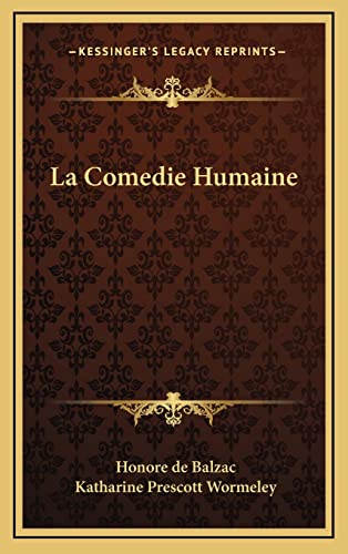 9781163201961: La Comedie Humaine