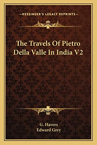 Stock image for The Travels of Pietro Della Valle in India V2 for sale by THE SAINT BOOKSTORE