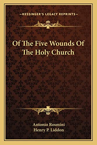 Stock image for Of the Five Wounds of the Holy Church for sale by THE SAINT BOOKSTORE