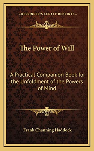 power of will frank channing haddock power of will frank channing haddock