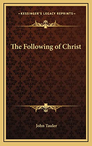 Imagen de archivo de The Following of Christ a la venta por THE SAINT BOOKSTORE