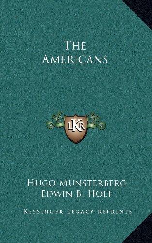 The Americans (9781163326398) by Munsterberg, Hugo