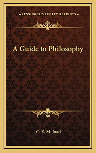 9781163371527: A Guide to Philosophy