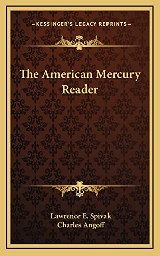 9781163377475: The American Mercury Reader