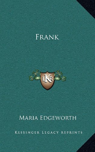 Frank (9781163538807) by Edgeworth, Maria