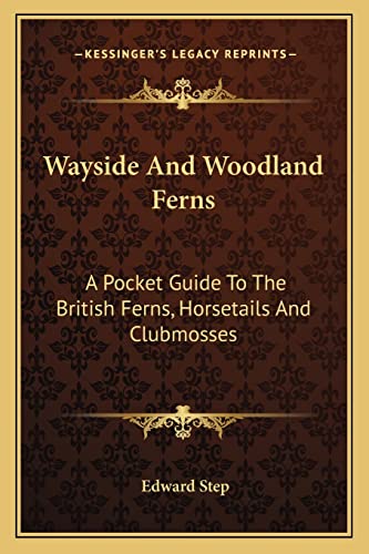 9781163780220: Wayside And Woodland Ferns: A Pocket Guide To The British Ferns, Horsetails And Clubmosses