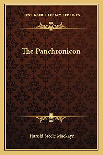 Stock image for The Panchronicon for sale by ALLBOOKS1