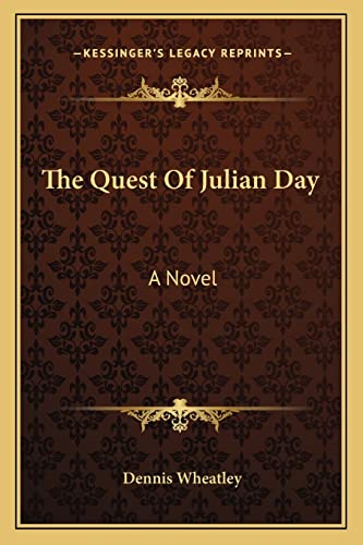 9781163824917: The Quest Of Julian Day