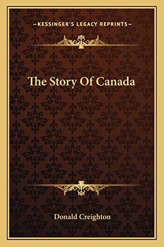9781163825068: The Story Of Canada