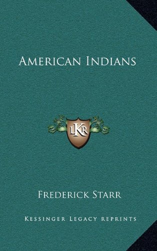 9781163848241: American Indians