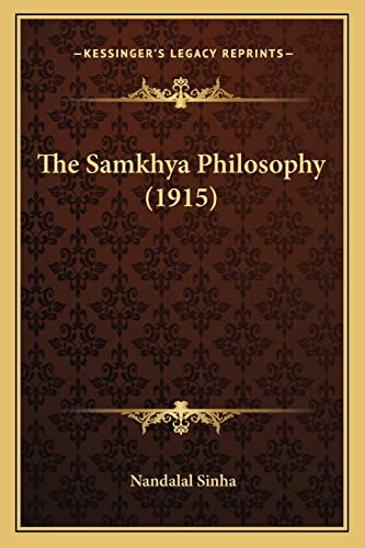 9781164013600: The Samkhya Philosophy (1915)