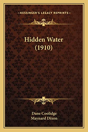 Imagen de archivo de Hidden Water (1910) a la venta por ALLBOOKS1