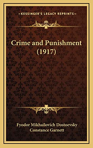 9781164460015: Crime and Punishment (1917)