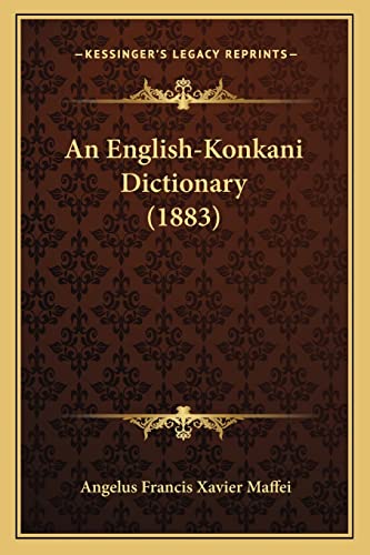 9781164569374: An English-Konkani Dictionary (1883)