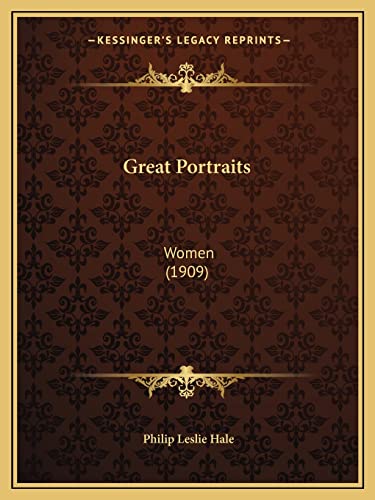 9781164661641: Great Portraits: Women (1909)