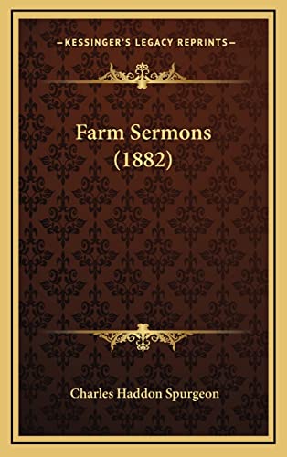 Imagen de archivo de Farm Sermons (1882) a la venta por California Books