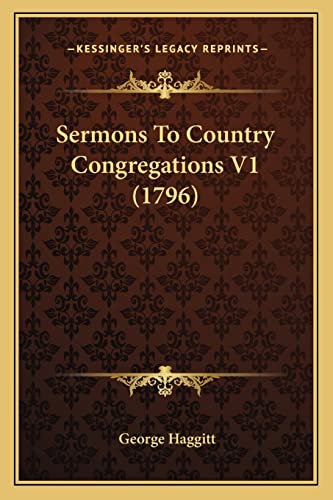 Imagen de archivo de Sermons To Country Congregations V1 (1796) a la venta por ALLBOOKS1
