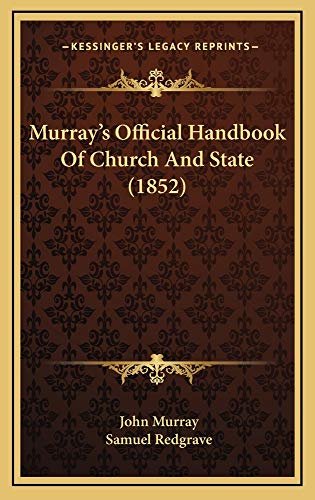 Murray's Official Handbook Of Church And State (1852)