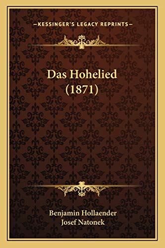 9781165471294: Das Hohelied (1871)