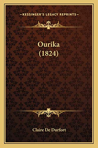 9781165667574: Ourika (1824)