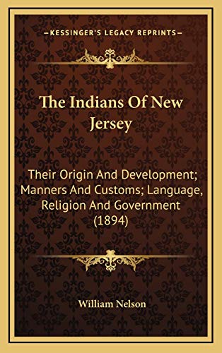 9781165710829: Indians of New Jersey