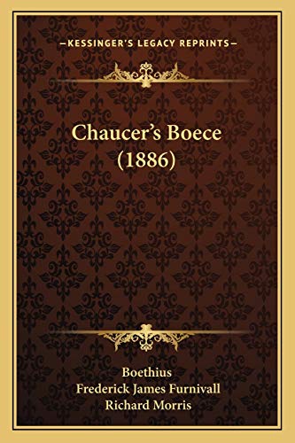 Stock image for Chaucer's Boece (1886) for sale by THE SAINT BOOKSTORE