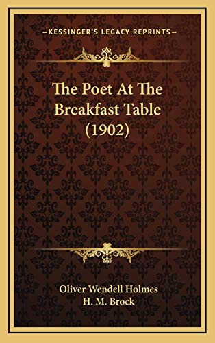 9781165987207: The Poet At The Breakfast Table (1902)