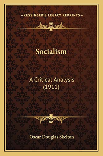 Stock image for Socialism: A Critical Analysis (1911) for sale by ALLBOOKS1