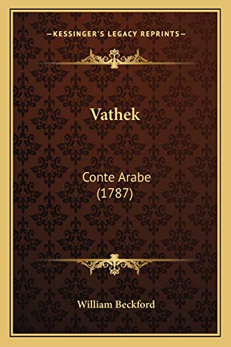 9781166298333: Vathek (French Edition)