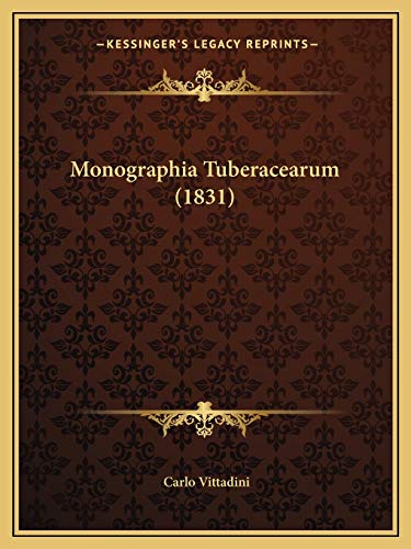 Beispielbild fr Monographia Tuberacearum (1831) zum Verkauf von Buchpark