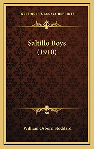 Saltillo Boys (1910) (9781167124792) by Stoddard, William Osborn