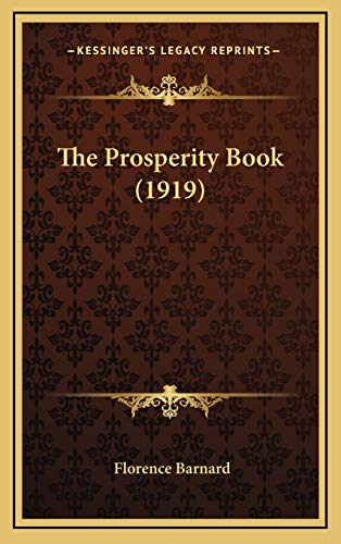 9781167266195: The Prosperity Book (1919)