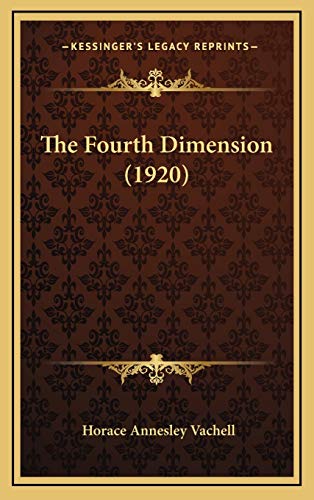 9781167287480: The Fourth Dimension (1920)