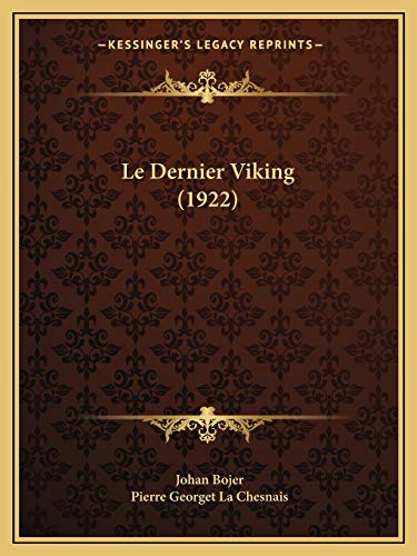9781167459559: Le Dernier Viking (1922)