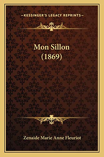 9781167624476: Mon Sillon (1869)