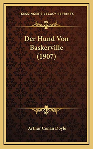 9781167889646: Der Hund Von Baskerville (1907) (German Edition)