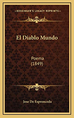9781168569639: El Diablo Mundo: Poema (1849)