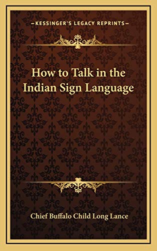 9781168678775: How to Talk in the Indian Sign Language