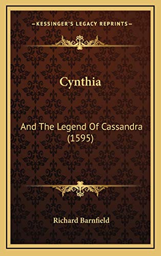Cynthia: And The Legend Of Cassandra (1595) (9781168684554) by Barnfield, Richard