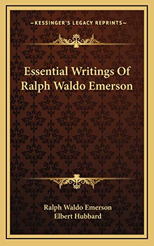 Stock image for Essential Writings Of Ralph Waldo Emerson for sale by Lucky's Textbooks