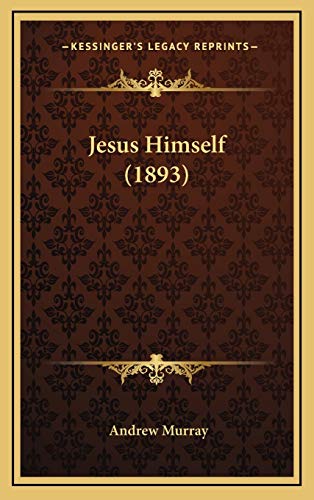 9781168875365: Jesus Himself (1893)