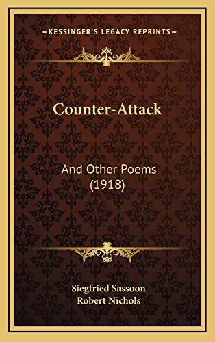 Counter-Attack: And Other Poems (1918) (9781168889188) by Sassoon, Siegfried