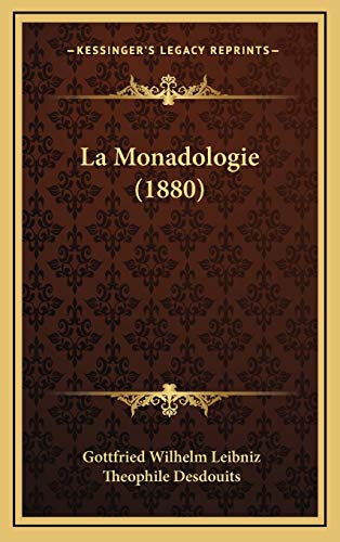 9781168984104: La Monadologie (1880)