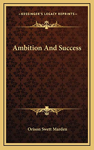 9781169017108: Ambition And Success